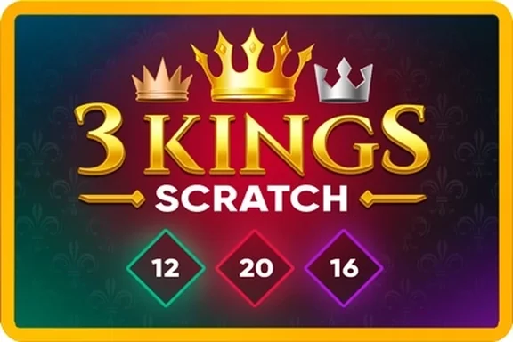 Capa do slot 3 Kings Scratch