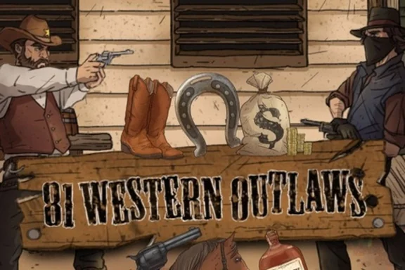 Capa do slot 81 Western Outlaws