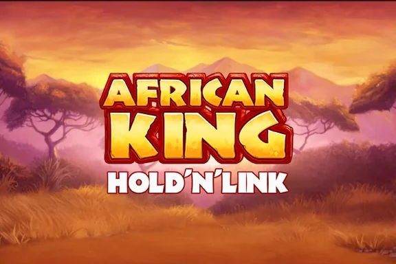Capa do slot African King Hold 'N' Link