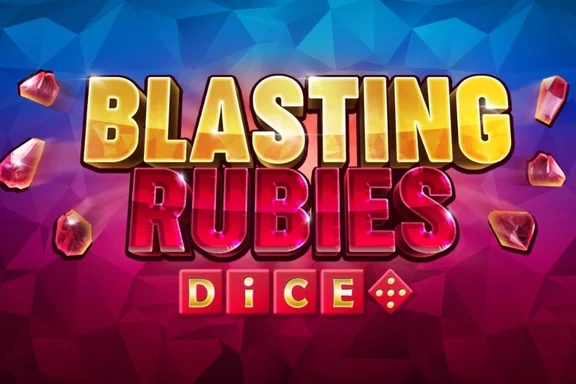 Capa do slot Blasting Rubies Dice